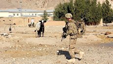 Солдат армии США в Афганистане. Архивное фото Солдат армии США в Афганистане. Архивное фото