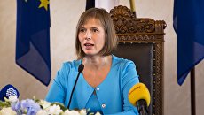 Президент Эстонии Керсти Кальюлайд. Архивное фото Президент Эстонии Керсти Кальюлайд. Архивное фото