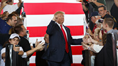 US presidential candidate Donald Trump.  Archival photo