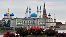 Кремль в Казани. Архивное фото Кремль в Казани. Архивное фото