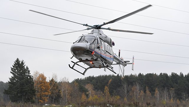 Вертолет "Ансат" с системой аварийного приводнения прошел испытания 