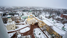 В Сергиевом Посаде. Архивное фото В Сергиевом Посаде. Архивное фото