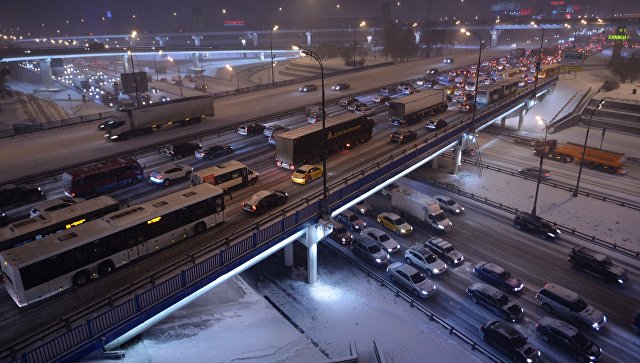 В Новой Москве МЧС развернуло пункт обогрева для автомобилистов