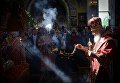 Патриарх Московский и всея Руси Кирилл проводит праздничное богослужение в день памяти великомученика Георгия Победоносца в Георгиевском храме на Поклонной горе в Москве Патриарх Московский и всея Руси Кирилл проводит праздничное богослужение в день памяти великомученика Георгия Победоносца в Георгиевском храме на Поклонной горе в Москве