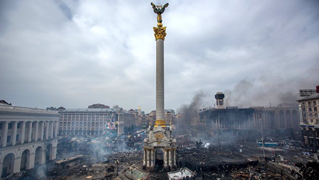 Площадь Независимости в Киеве. Февраль 2014. Архивное фото