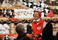 Во время открытия старейшей Рождественской ярмарки Штрицельмаркт в Дрездене Во время открытия старейшей Рождественской ярмарки Штрицельмаркт в Дрездене
