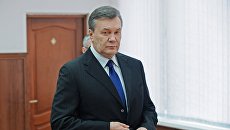 Бывший президент Украины Виктор Янукович в Ростовском областном суде. Архивное фото Бывший президент Украины Виктор Янукович в Ростовском областном суде. Архивное фото