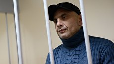 Задержанный сотрудниками ФСБ России в Крыму Андрей Захтей в Лефортовском суде Москвы. Архивное фото Задержанный сотрудниками ФСБ России в Крыму Андрей Захтей в Лефортовском суде Москвы. Архивное фото