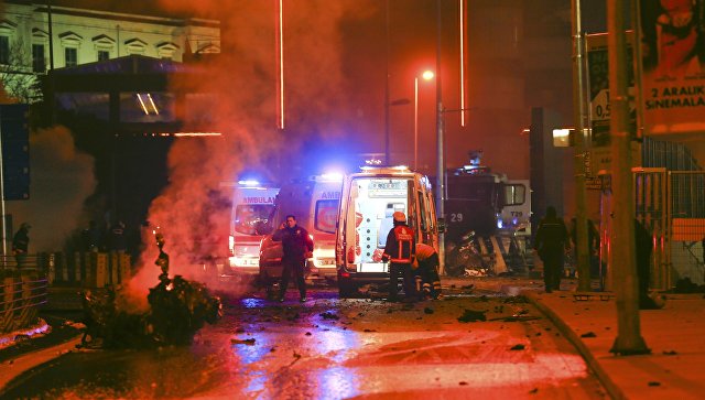 В центре Стамбула прогремел взрыв