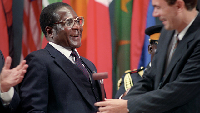 Президент Зимбабве Роберт Мугабе. Архивное фото