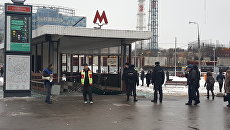 Ситуация у метро Коломенское, где раздался хлопок. 22 декабря 2016 Ситуация у метро Коломенское, где раздался хлопок. 22 декабря 2016