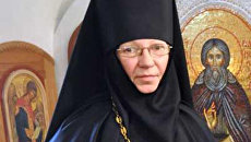 Настоятельница Cвято-Ксениевского монастыря матушка Василисса. Архивное фото Настоятельница Cвято-Ксениевского монастыря матушка Василисса. Архивное фото