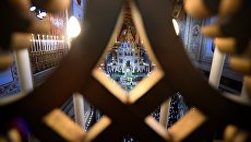 Рождественское богослужение. Архивное фото Рождественское богослужение. Архивное фото