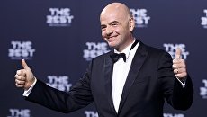 Президент ФИФА Джанни Инфантино. Архивное фото Президент ФИФА Джанни Инфантино. Архивное фото