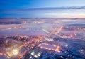 Москва под облаками. Вид в сторону Шереметьевской улицы Москва под облаками. Вид в сторону Шереметьевской улицы