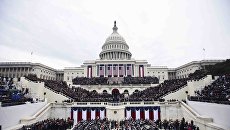 La cerimonia di inaugurazione del presidente 45 degli Stati Uniti, Washington.  20 gennaio 2017