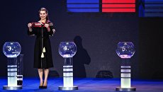 Жеребьевка международного конкурса Евровидение-2017 в Киеве. Архивное фото Жеребьевка международного конкурса Евровидение-2017 в Киеве. Архивное фото