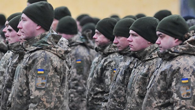 Военнослужащие Украины. Архивное фото