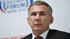 Президент Республики Татарстан Рустам Минниханов. Архивное фото Президент Республики Татарстан Рустам Минниханов. Архивное фото