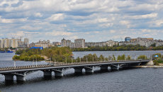 Чернавский мост в Воронеже. Архивное фото Чернавский мост в Воронеже. Архивное фото