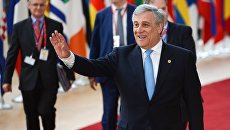 Председатель Европарламента Антонио Таяни. Архивное фото Председатель Европарламента Антонио Таяни. Архивное фото
