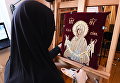 Иконописная мастерская в Свято-Никольском Черноостровском женском монастыре в городе Малоярославце Иконописная мастерская в Свято-Никольском Черноостровском женском монастыре в городе Малоярославце