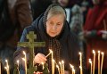 Панихида в Троице-Измайловском соборе Санкт-Петербурга по погибшим при взрыве в метро Панихида в Троице-Измайловском соборе Санкт-Петербурга по погибшим при взрыве в метро