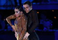 Кирилл Белоруков и Полина Телешова (Россия) выступают на чемпионате Европы по латиноамериканским танцам в Москве Кирилл Белоруков и Полина Телешова (Россия) выступают на чемпионате Европы по латиноамериканским танцам в Москве