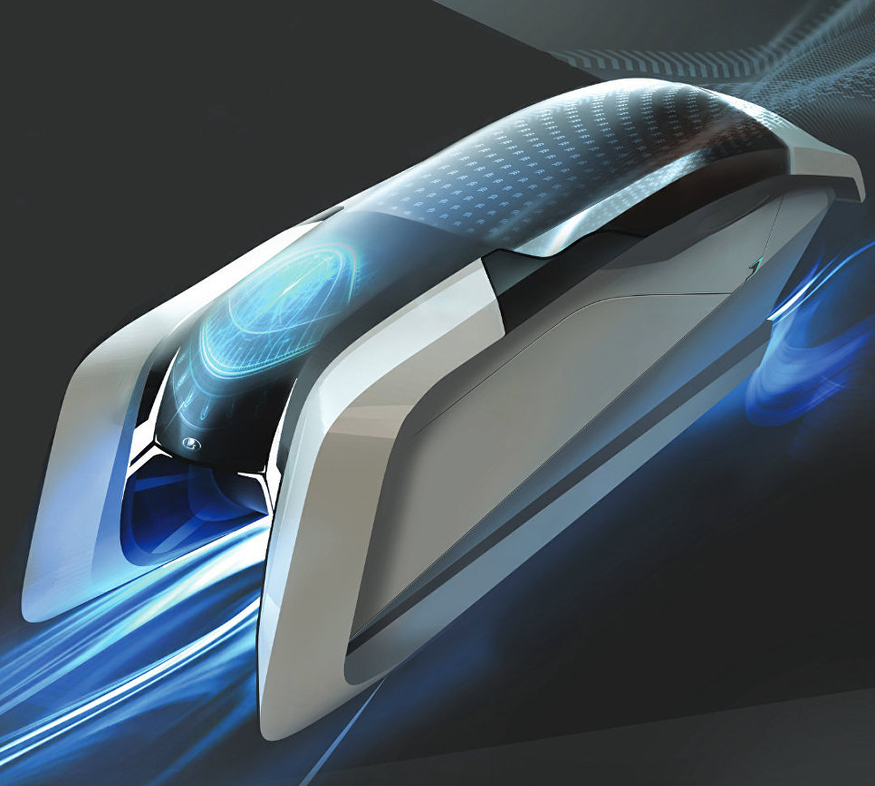 Изображение-концепция проекта LADA 2050 - Видение мобильности будущего Изображение-концепция проекта LADA 2050 - Видение мобильности будущего
