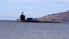 Американская подводная лодка USS Michigan. Архивное фото Американская подводная лодка USS Michigan. Архивное фото