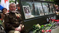 Участники акции Бессмертный полк в Краснодаре Участники акции Бессмертный полк в Краснодаре