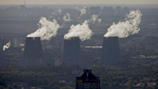 Вид на Москву с верхнего этажа МГУ. Архив Вид на Москву с верхнего этажа МГУ. Архив