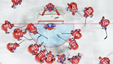 Игроки сборной России по хоккею. Архивное фото Игроки сборной России по хоккею. Архивное фото
