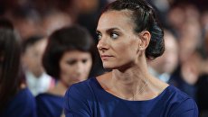 Двукратная олимпийская чемпионка, заслуженный мастер спорта России по легкой атлетике Елена Исинбаева. Архивное фото Двукратная олимпийская чемпионка, заслуженный мастер спорта России по легкой атлетике Елена Исинбаева. Архивное фото