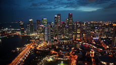 Вид на башни Сити и Raffles Place Вид на башни Сити и Raffles Place