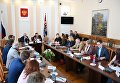 С участниками пресс-тура, организованного Постоянным Комитетом Союзного государства и МИА Россия сегодня, встретились Государственный секретарь Союзного государства Григорий Рапота и губернатор Ивановской области Павел Коньков С участниками пресс-тура, организованного Постоянным Комитетом Союзного государства и МИА Россия сегодня, встретились Государственный секретарь Союзного государства Григорий Рапота и губернатор Ивановской области Павел Коньков
