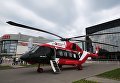 Транспортно-пассажирский вертолёт Ми-38-2 (ОП-3) на X международной выставке вертолетной индустрии HeliRussia в Международном выставочном центре Крокус Экспо в Москве Транспортно-пассажирский вертолёт Ми-38-2 (ОП-3) на X международной выставке вертолетной индустрии HeliRussia в Международном выставочном центре Крокус Экспо в Москве