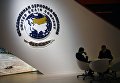 Павильон АО Объединенная зерновая компания в Экспофоруме накануне открытия Санкт-Петербургского международного экономического форума 2017 Павильон АО Объединенная зерновая компания в Экспофоруме накануне открытия Санкт-Петербургского международного экономического форума 2017