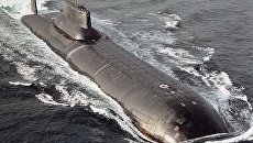 Российская подводная лодка проекта 941 Акула. Архивное фото Российская подводная лодка проекта 941 Акула. Архивное фото