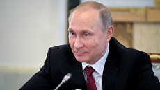 Президент РФ Владимир Путин. Архивное фото Президент РФ Владимир Путин. Архивное фото