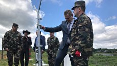 Начало строительство защитного забора на границе России и Литвы Начало строительство защитного забора на границе России и Литвы