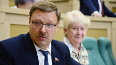 Константин Косачев на заседании Совета Федерации РФ. 14 июня 2017 Константин Косачев на заседании Совета Федерации РФ. 14 июня 2017