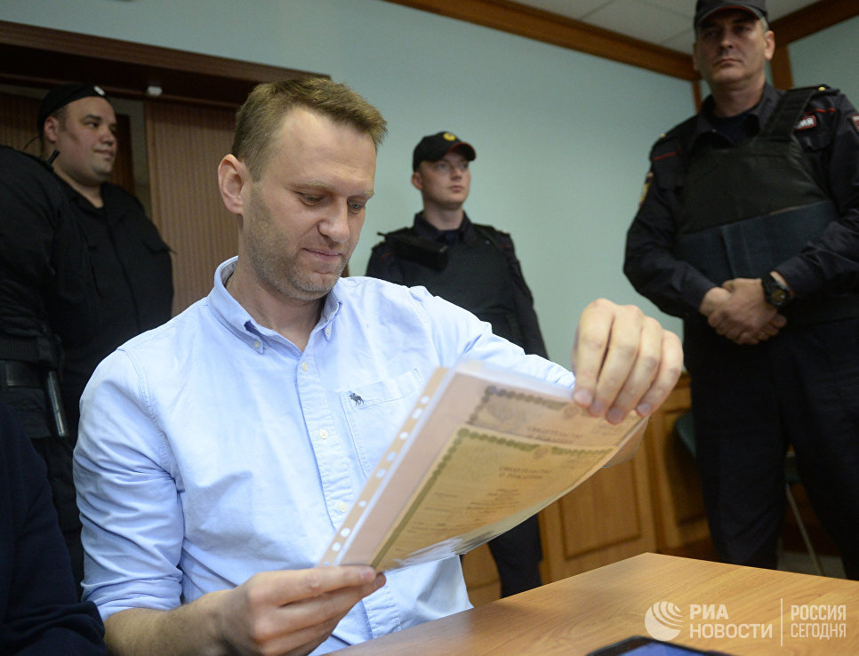 Мосгорсуд сократил Навальному срок ареста на 5 суток