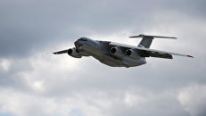 Самолет Ил-76МД-90А. Архивное фото Самолет Ил-76МД-90А. Архивное фото