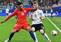 Игровой момент финального матча Кубка конфедераций-2017 по футболу между сборными Чили и Германии Игровой момент финального матча Кубка конфедераций-2017 по футболу между сборными Чили и Германии