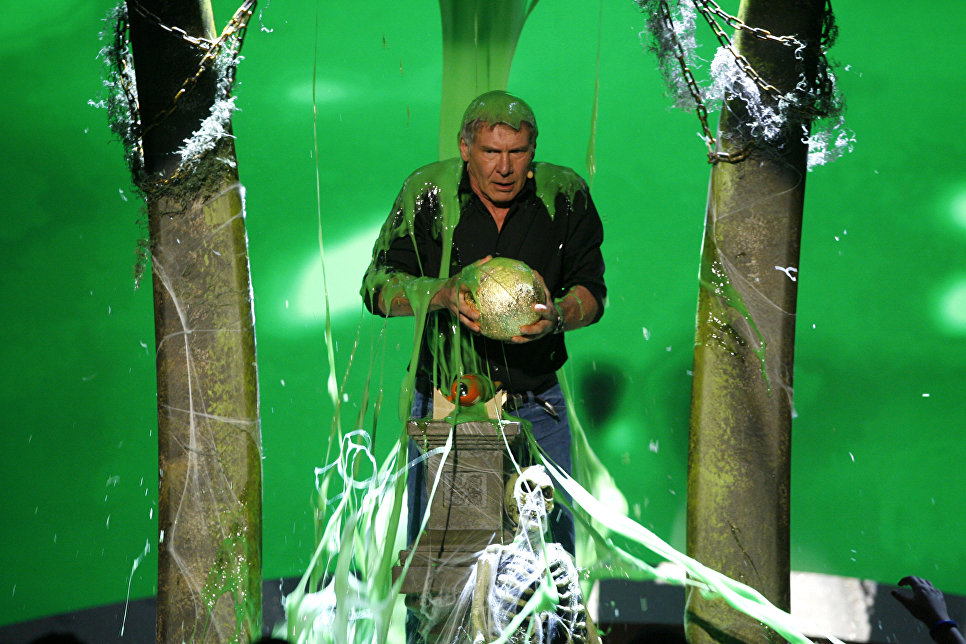 Американский актер Харрисон Форд на премии Kids' Choice Awards в Лос-Анджелесе Американский актер Харрисон Форд на премии Kids' Choice Awards в Лос-Анджелесе
