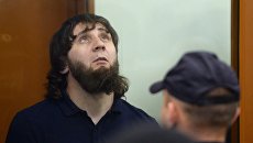 Заур Дадаев во время оглашения приговора в Московском окружном военном суде. Архивное фото Заур Дадаев во время оглашения приговора в Московском окружном военном суде. Архивное фото