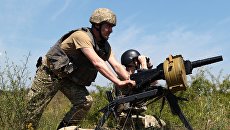 Военнослужащие во время учений в Львовской области Военнослужащие во время учений в Львовской области