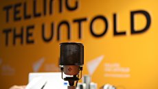 В студии радио Sputnik В студии радио Sputnik