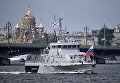 Противодиверсионный катер Юнармеец Каспия во время главного военно-морского парада в честь Дня Военно-морского флота России в Санкт-Петербурге. 30 июля 2017 Противодиверсионный катер Юнармеец Каспия во время главного военно-морского парада в честь Дня Военно-морского флота России в Санкт-Петербурге. 30 июля 2017